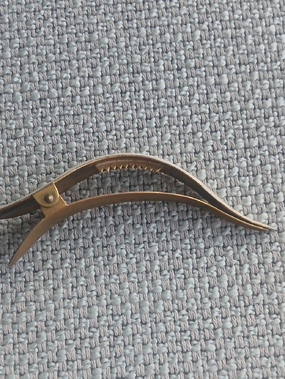 Gold-Tone Women’s Hair Clip Barrette